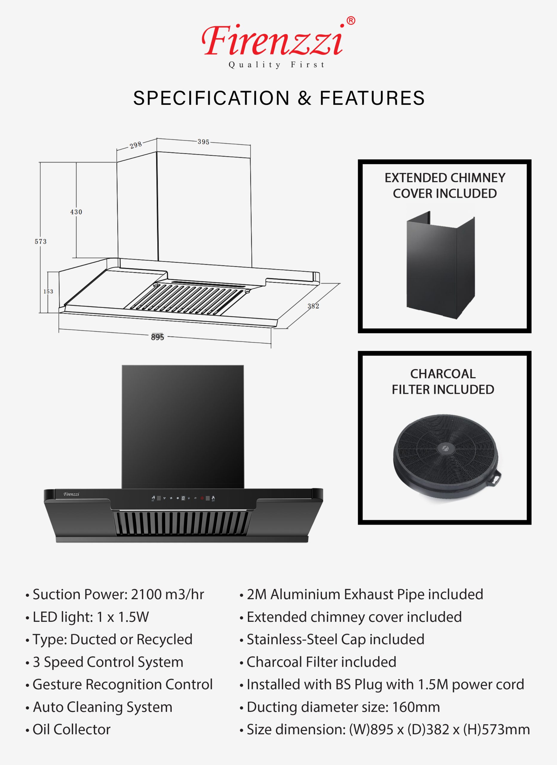 FCH-9163 Cooker Hood