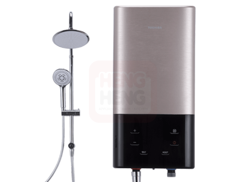 TOSHIBA INSTANT ELECTRIC WATER HEATER (WITH PUMP + RAIN SHOWER) Satefy Matters TWH-38EXPMY(G)