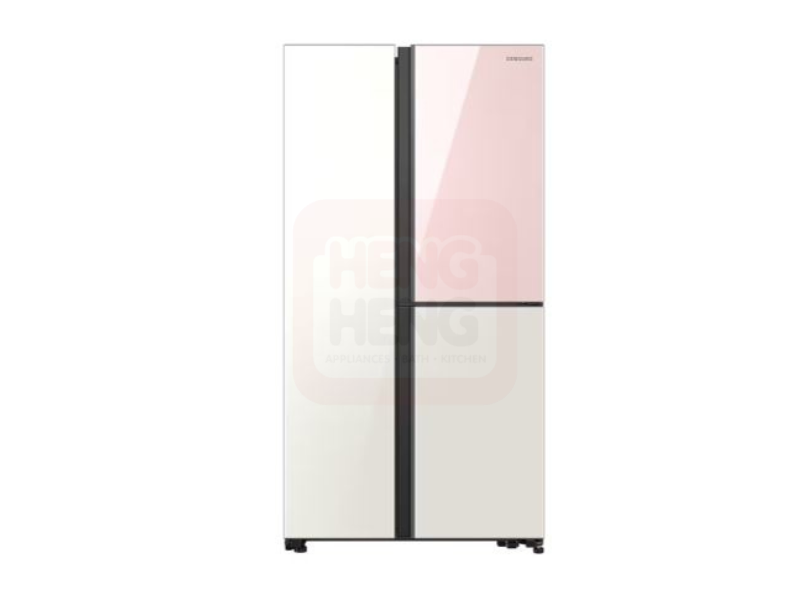 SAMSUNG Side by Side Refrigerator with Food Showcase and SpaceMax™ Technology, 676L RH62A50E16C/ME